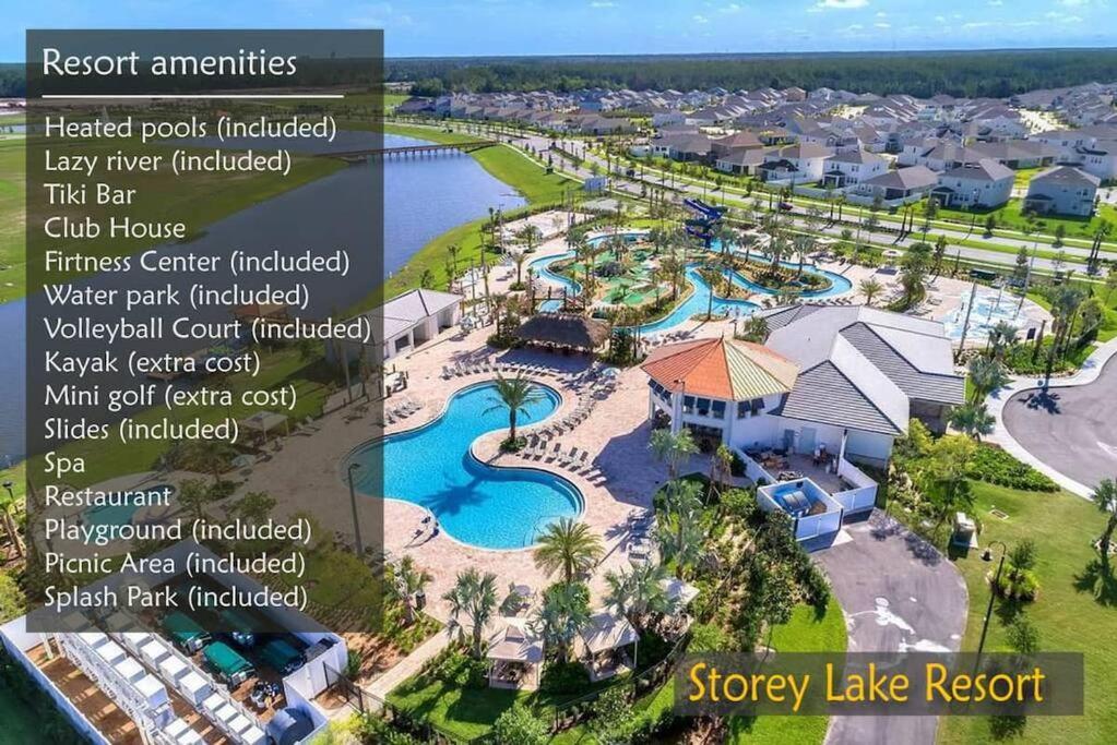 Storey Lake -6 Bedrooms Luxury Home W-Pool & Spa Kissimmee Exteriér fotografie